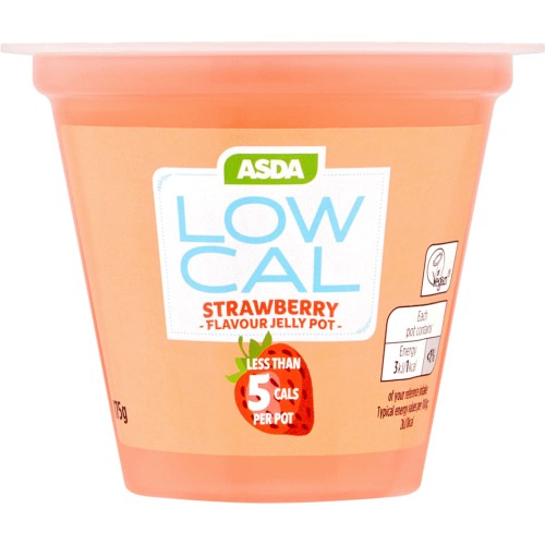 Low Cal Strawberry Flavour Jelly Pot