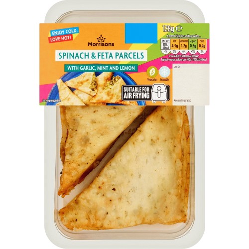 Morrisons Spinach & Feta Parcels (132g) Compare Prices & Where To Buy