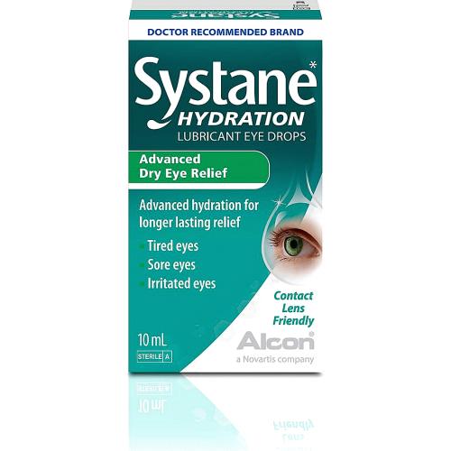 Systane Hydration Advance Lubricating Dry Eye Drops bb date 11 2024