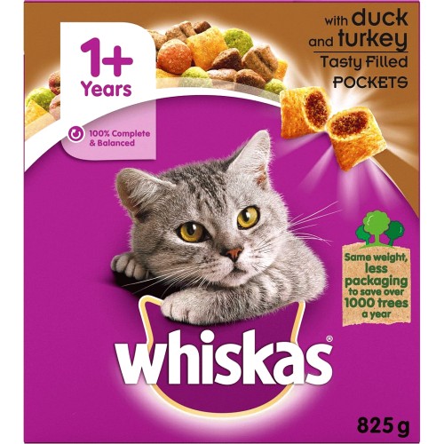 Whiskas 1+ Dry Cat Food Biscuits Salmon (1.9kg) Compare Prices