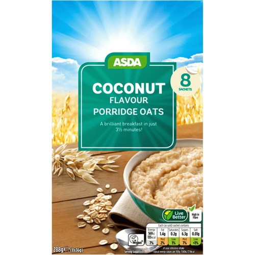 Coconut Flavour Porridge Oats