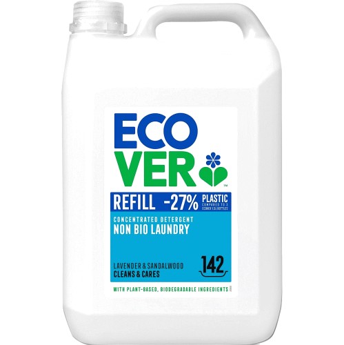 Ecover Non Bio Concentrated Laundry Liquid 142 Washes (5 Litre)