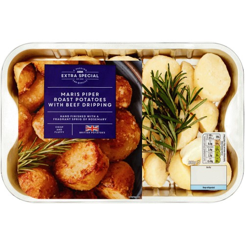 ASDA Extra Special Maris Piper Roast Potatoes with Beef Dripping (800g