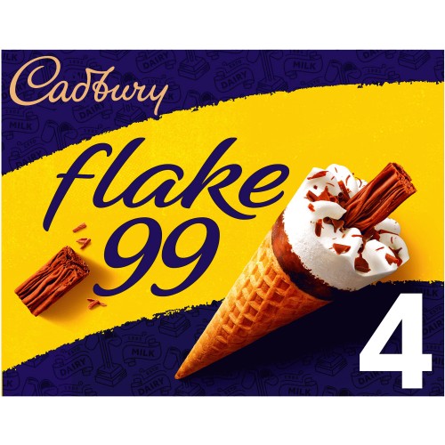 Flake 99 Ice Cream Cones