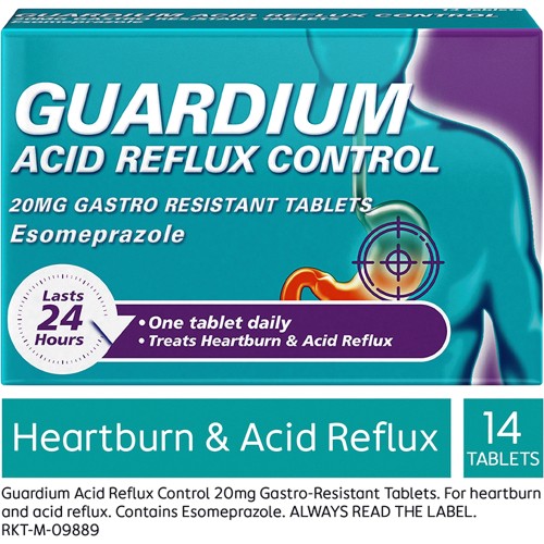 Guardium acid reflux discount control 20mg