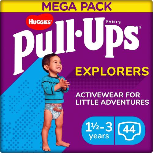 Pull Ups Explorers 1.5-3 Years Blue