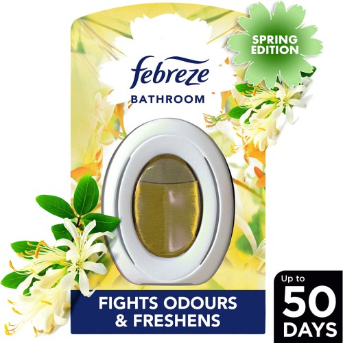 febreze bath air freshener citrus fresh 6 x 7.5ml up to 45 days fresh