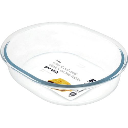Wilko Glass Pie Dish (25cm) Compare Prices & Where To Buy Trolley.co.uk