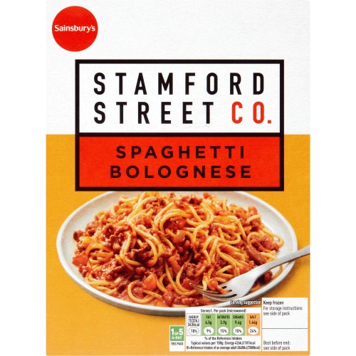 Stamford Street Spaghetti Bolognese (Meal for 1)