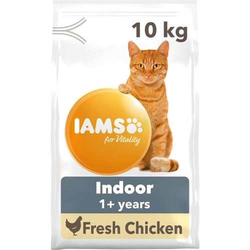 IAMS for Vitality Indoor Dry Cat Food with Fresh chicken