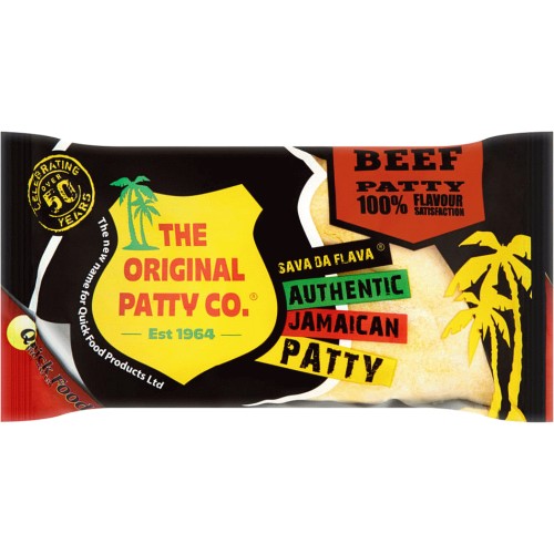 The Original Patty Co. Beef Jamaican Patty (150g) Compare Prices