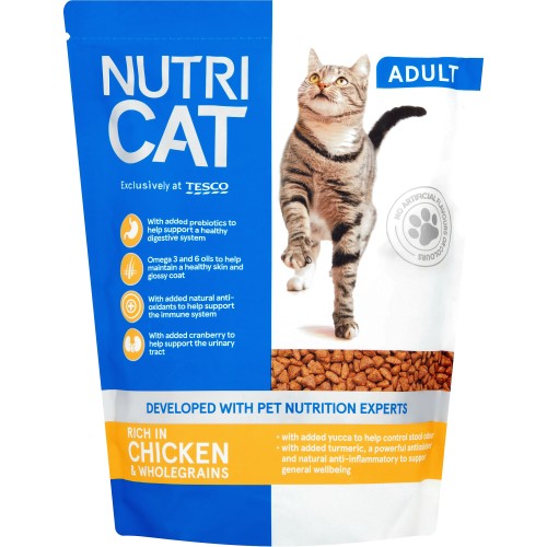 Nutricat Adult Chicken And Wholegrain Cat Food