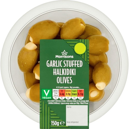 Morrisons Garlic Stuffed Olives (150g) Compare Prices & Where To Buy