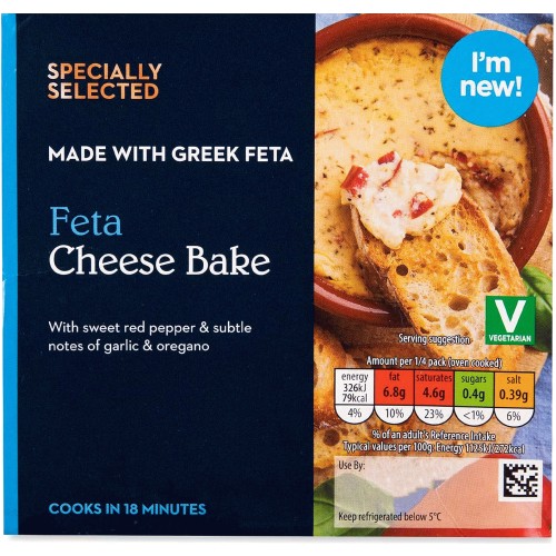 Specially Selected Feta Cheese Bake (125g) Compare Prices & Where To Buy Trolley.co.uk