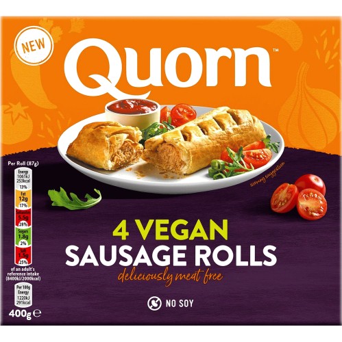 4 Vegan Sausage Rolls