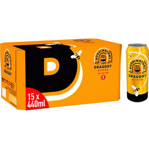Boddingtons Draught Bitter Beer Cans (4 x 440ml) Compare Prices