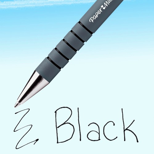 Flexgrip Ultra Ballpoint Pens Black 5 Count