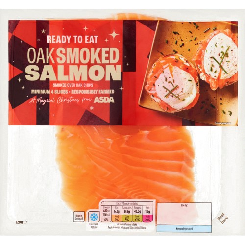 ASDA (30) Smoked Salmon Terrine Wreath (450g) Compare Prices & Where