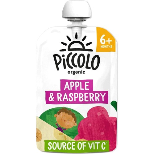 Apple & Raspberry Organic Pouch 6 mths+