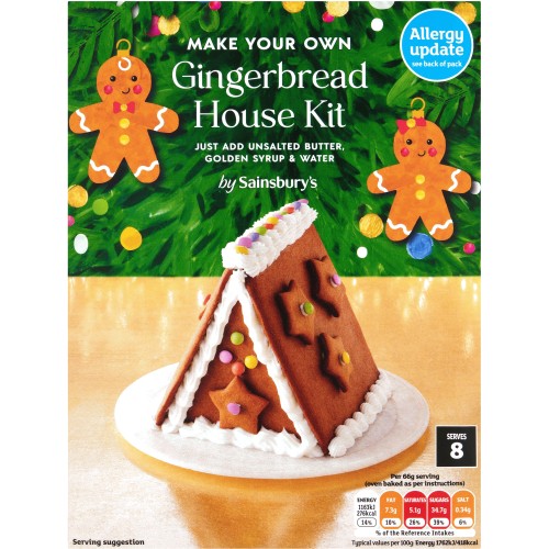 Sainsbury's Make Your Own Gingerbread House Kit (380g) Compare Prices