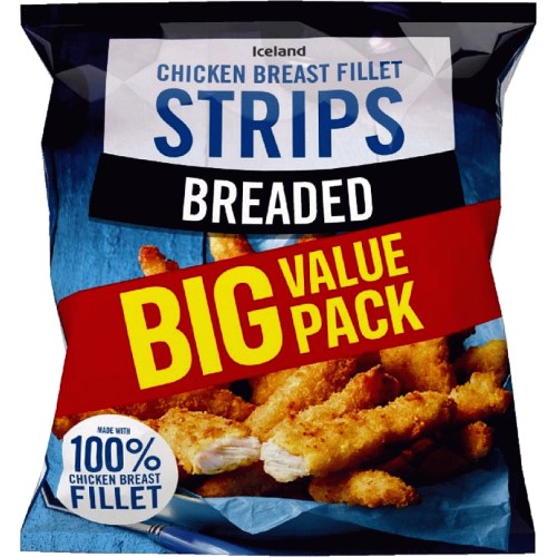 Iceland Breaded Chicken Breast Fillet Strips Compare Prices & Where