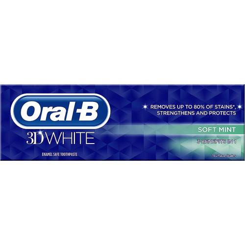 Oral-B 3D White Soft Mint Toothpaste