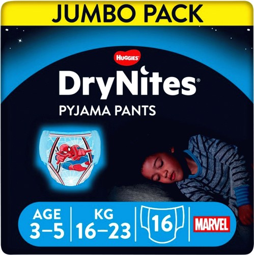 Drynites Boy 3-5Yrs 16 Pyjama Pants