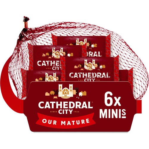 Cathedral City Mini Mature Cheeses (6 x 20g)