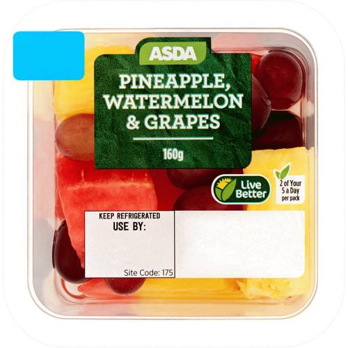 Pineapple Watermelon & Grapes
