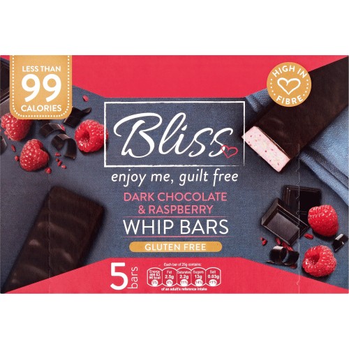 Bliss White Choc & Lemon Whip Bars (5 x 20g, 100g) Compare Prices