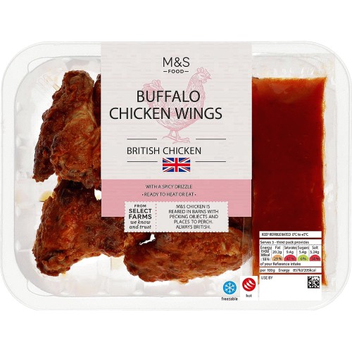 M&S Buffalo Chicken Wings (585g) Compare Prices & Where To Buy Trolley.co.uk