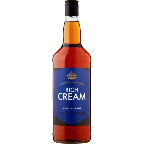 ASDA Rich Cream Fortified British Wine (1 Litre) Compare Prices