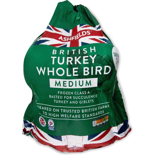 Oakhurst Medium British Ready Basted Whole Turkey 4.0-5.4 Kg (4.7kg)