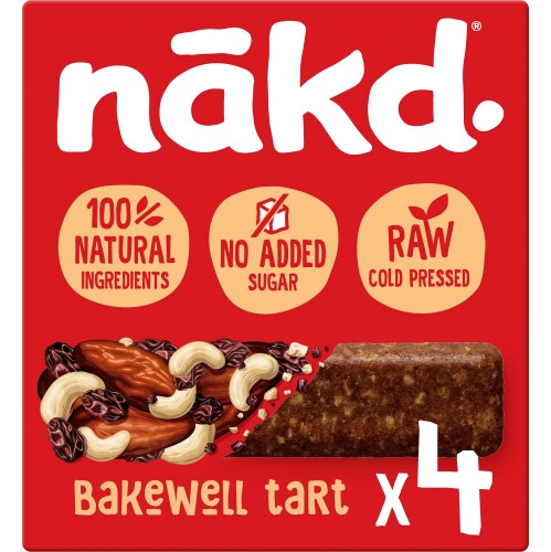 Nakd Cocoa Delight, barre de 35 g, paquet de 18 pièces