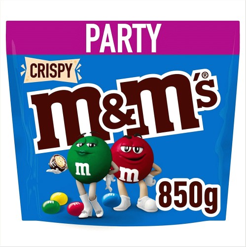 M&M's Crispy Chocolate Pouch 107g