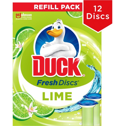 Duck Toilet Fresh Discs Duo Refills Lime (2 x 36ml) - Compare Prices &  Where To Buy 