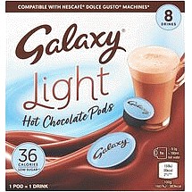 8 Dolce Gusto Galaxy Hot Chocolate Capsules