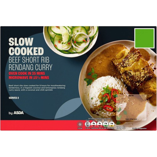 ASDA Slow Cooked Beef Short Rib Rendang Curry (690g) Compare Prices & Where To Buy Trolley.co.uk