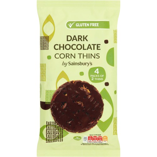Dark Chocolate Corn Thins