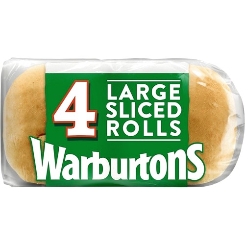 4 Large Sandwich Rolls