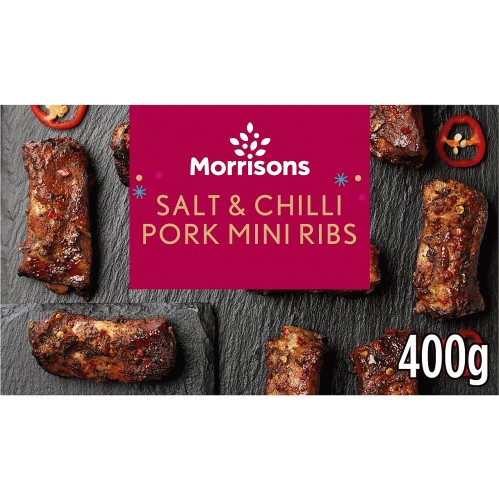 Morrisons Salt & Chilli Mini Ribs (400g) - Compare Prices & Where To ...