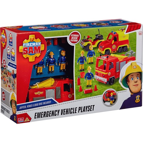 Fireman Sam Emergency Vehicle Playset Compare Prices & Where To Buy