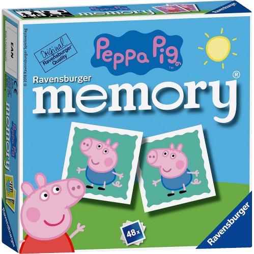 Peppa Pig Mini Memory Card Game 3 yrs+