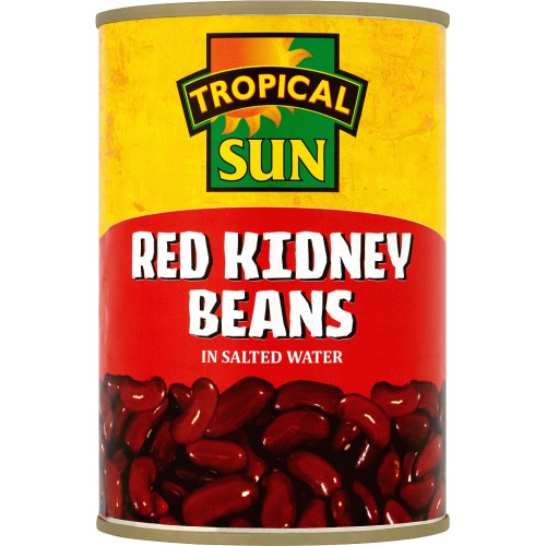 Tropical Sun Red Kidney Beans in Salted Water (400g) Compare Prices