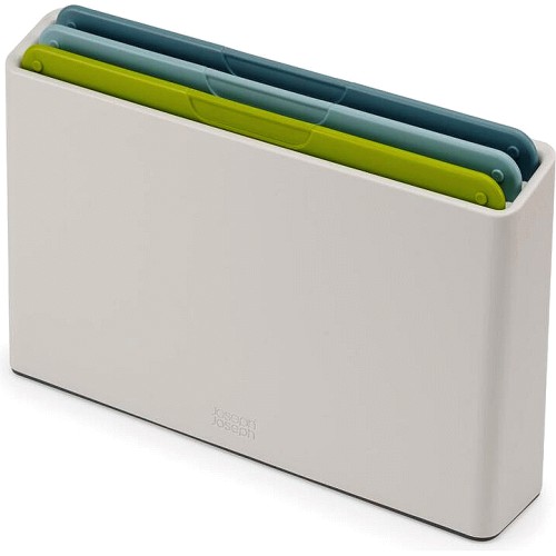 Joseph Joseph Duo 3-Piece Cutting Board Set with Case