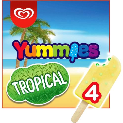 Tropical Lolly With Lime Gummies