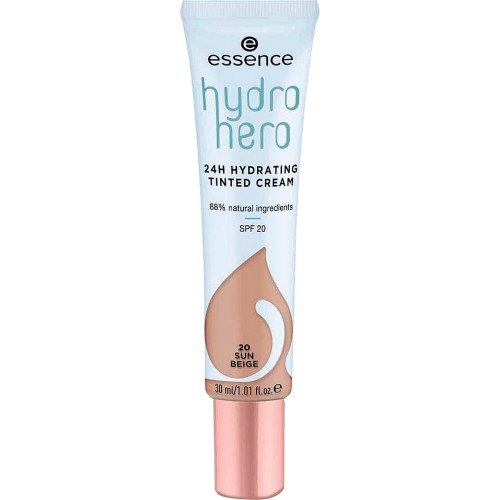 Essence Hydro Hero 24H Hydrating Tinted Cream 20 (30ml) - Compare Prices &  Where To Buy 