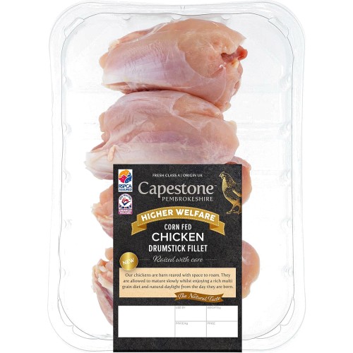 Capestone Higher Welfare Chicken Drumstick Fillet Typically: (360g ...
