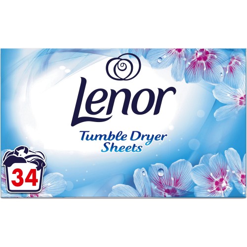 Lenor Tumble Dryer Sheets Spring Awakening (34 x 34w)