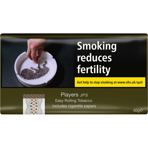 JPS Players Superkings Green Filter Cigarettes